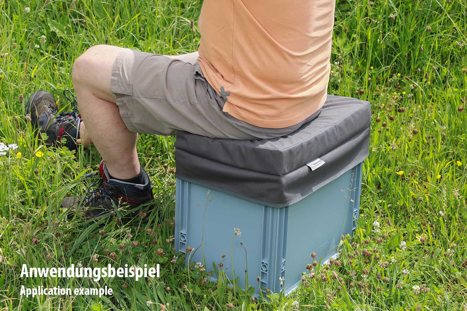 Sitzauflage für Mini-TrockenTrennToilette KoMa Kackbox Sitzauflage für Mini-TrockenTrennToilette KoMa Kackbox