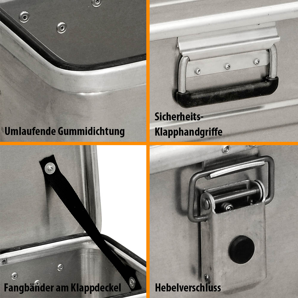 Alubox Besonderheiten Alubox Besonderheiten