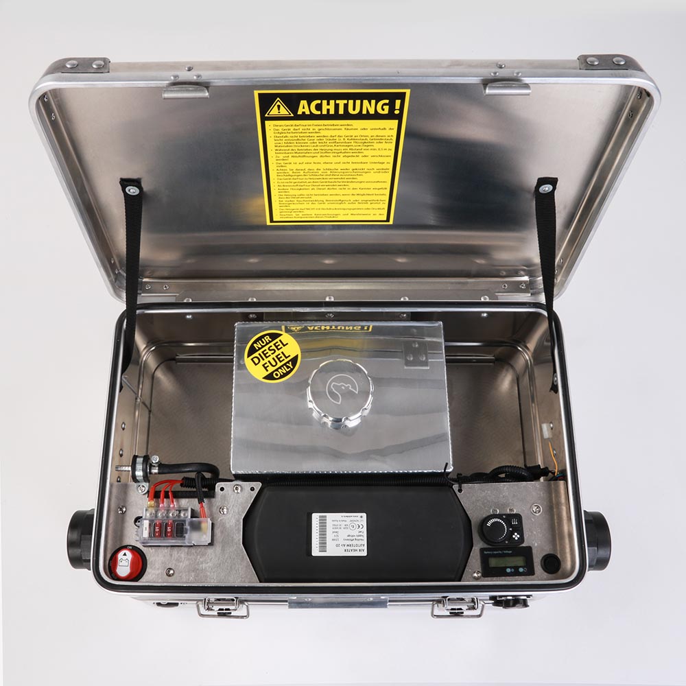 Mobile Standheizung, ohne Batterie 1 Tank Mobile Standheizung, ohne Batterie 1 Tank
