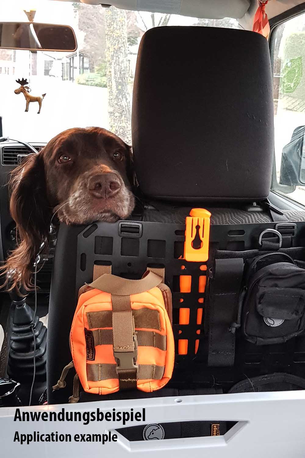 Erste-Hilfe-Tasche, kann an Modulare Fahrzeugpanele befestigt werden Erste-Hilfe-Tasche, kann an Modulare Fahrzeugpanele befestigt werden