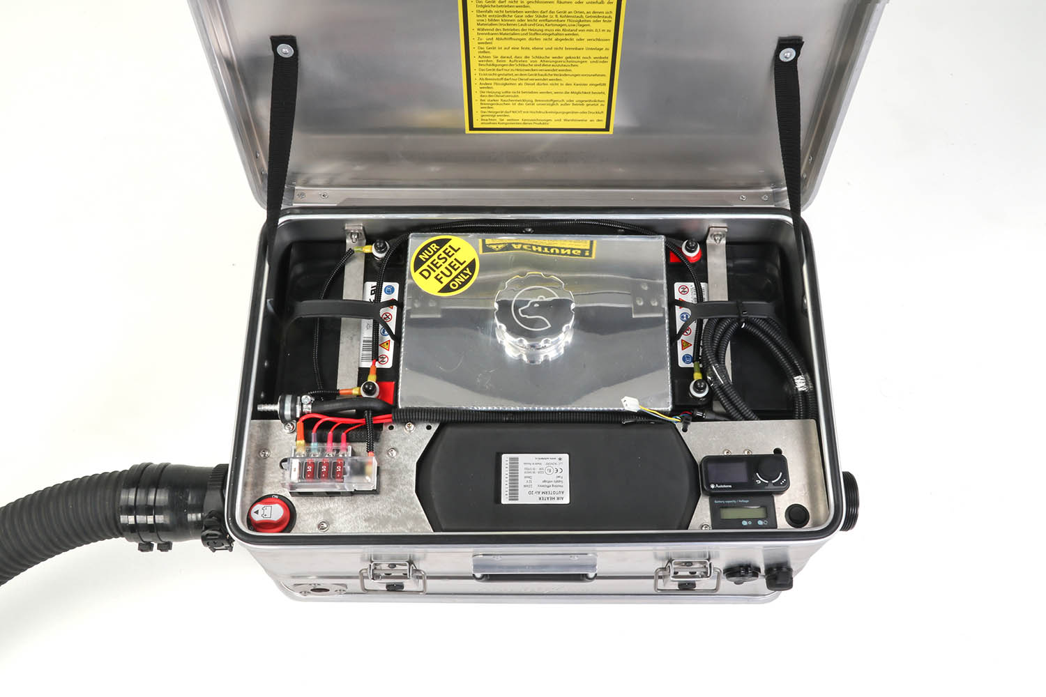 mobile Standheizung mit Batterien und 1 Tank, blckout, prepper mobile Standheizung mit Batterien und 1 Tank, blckout, prepper