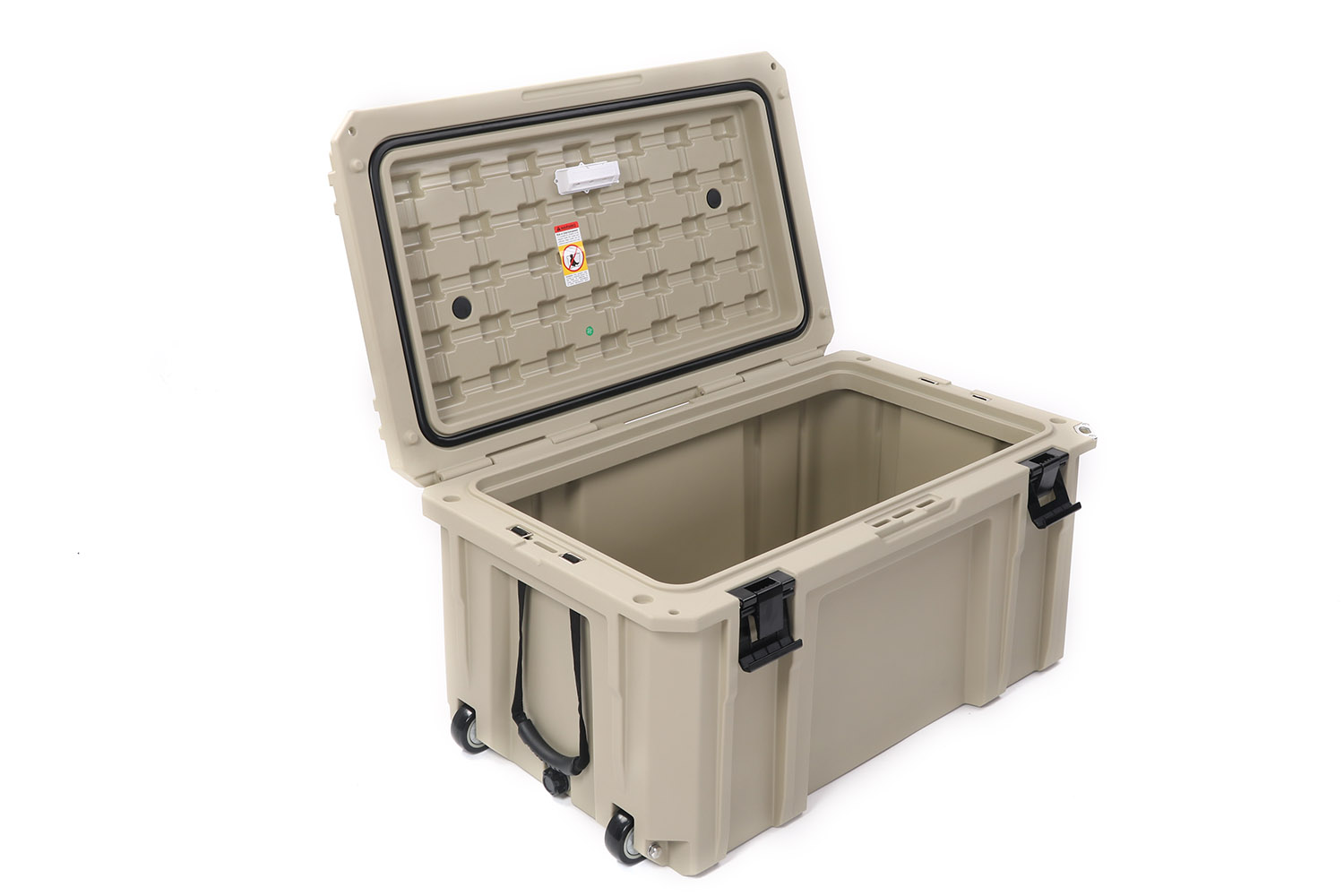 Staubox, wasserdicht, sandfarben, 160 Liter