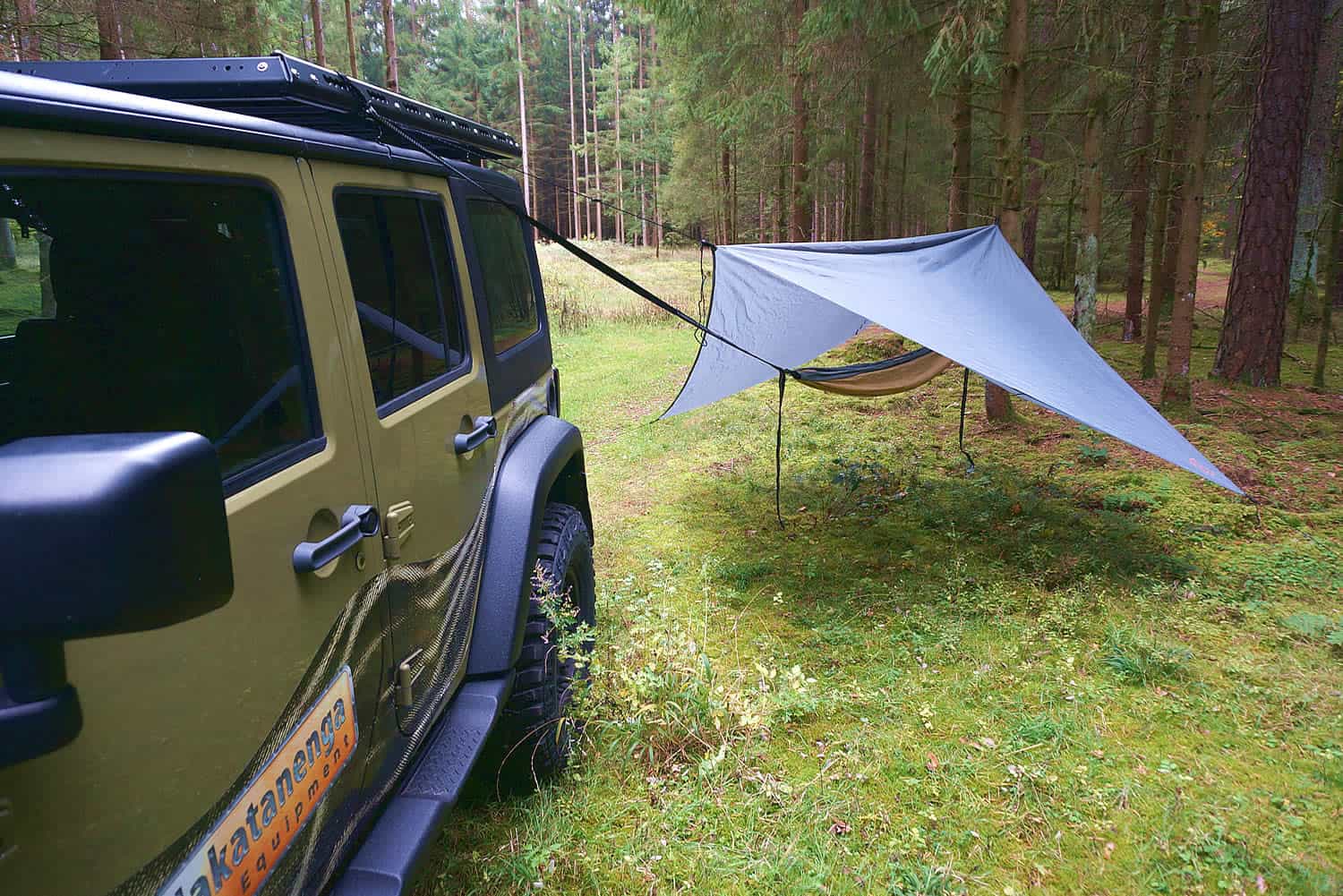 Tarp und Hängematte für Camping, Outdoor Tarp und Hängematte für Camping, Outdoor
