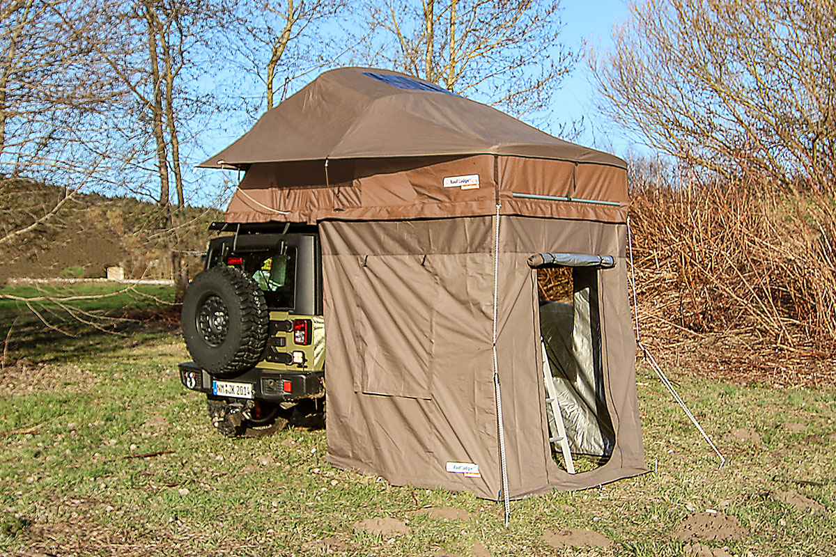 Dachzelt Evolution Extended, coyote Dachzelt Evolution Extended, coyote