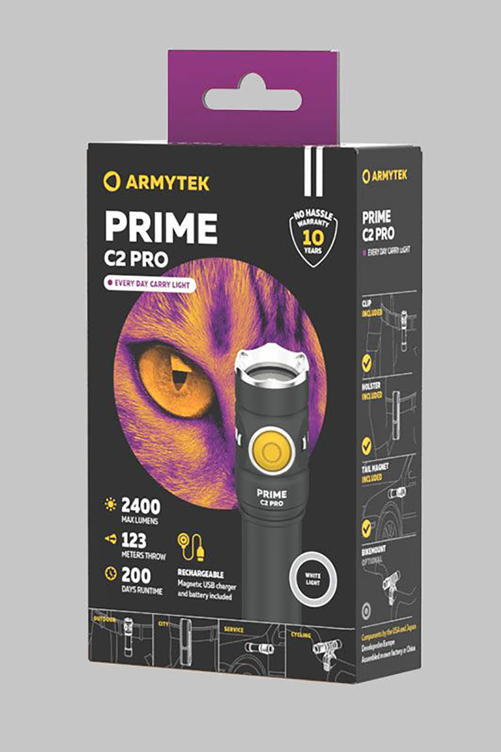 ARMYTEK PRIME C2 PRO MAGNET USB, Taschenlampe, kaltweiß ARMYTEK PRIME C2 PRO MAGNET USB, Taschenlampe, kaltweiß