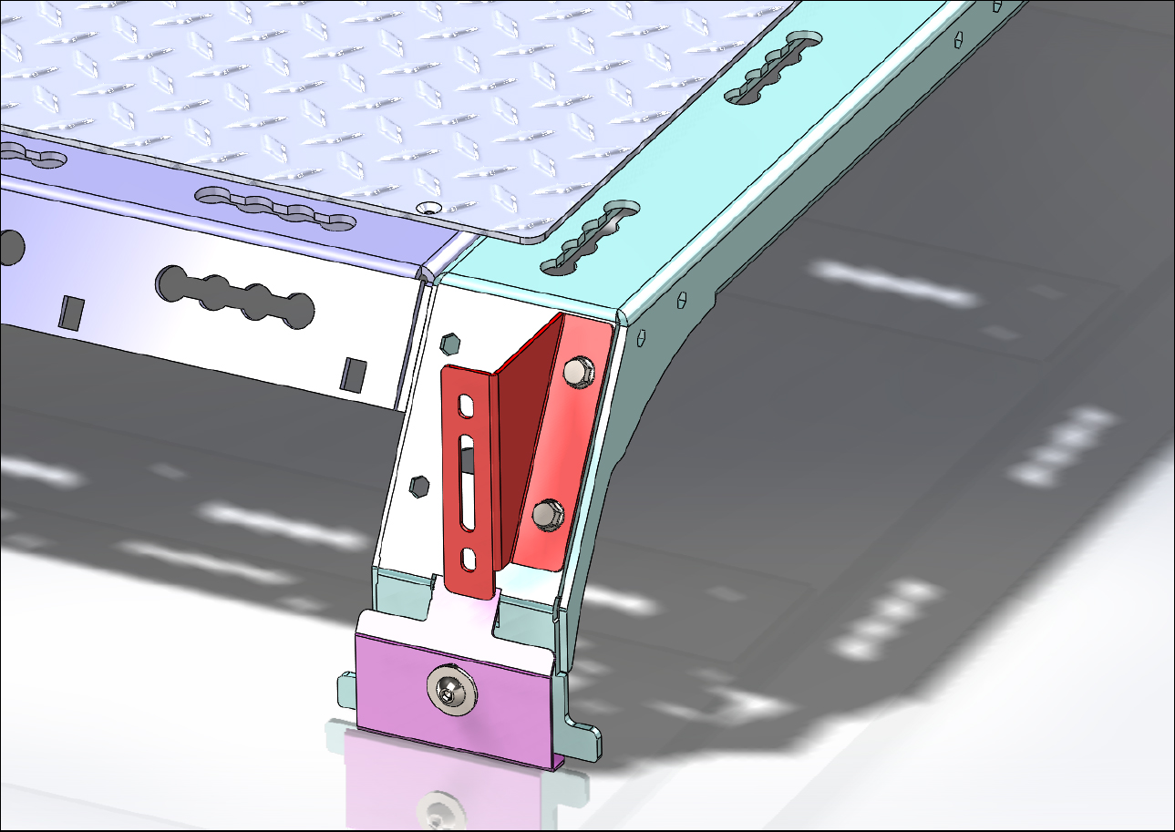 Detailzeichnung, Markisenhalter verbaut Detailzeichnung, Markisenhalter verbaut
