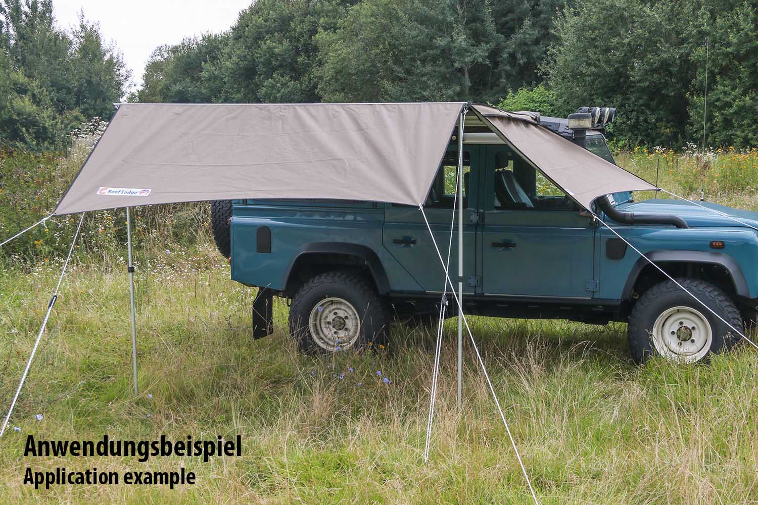 Kompakt Erweiterung mit Bogenform für Nakatanenga Evolution2 Awning Kompakt Erweiterung mit Bogenform für Nakatanenga Evolution2 Awning
