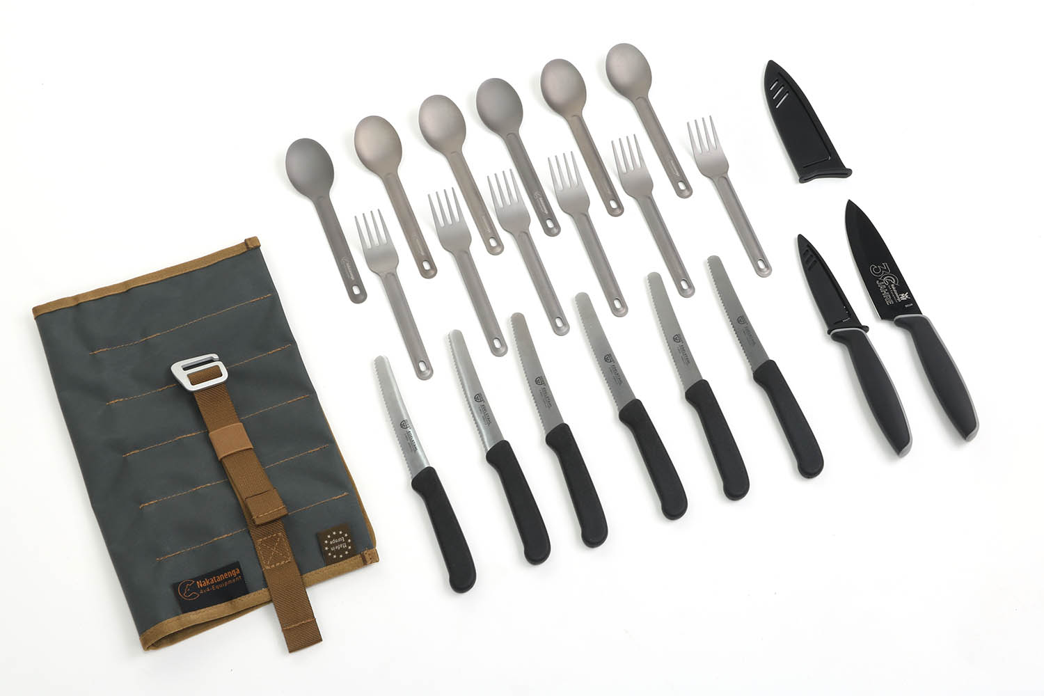 Tool Roll Mini Hungry Titan inkl. WMF Kochmesser Tool Roll Mini Hungry Titan inkl. WMF Kochmesser