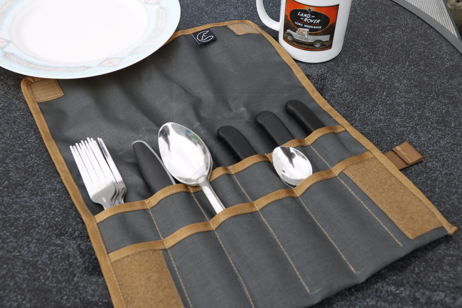 Outdoor Besteck Set, inkl. Besteck Outdoor Besteck Set, inkl. Besteck