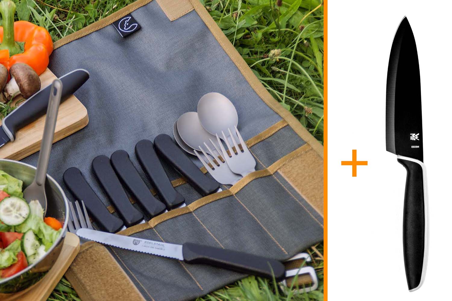 Mini Hungry Titan, wahlweise mit WMF Kochmesser Mini Hungry Titan, wahlweise mit WMF Kochmesser