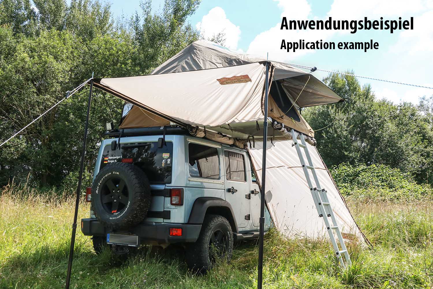 Roof Lodge Evolution 2 Vorzelt Roof Lodge Evolution 2 Vorzelt