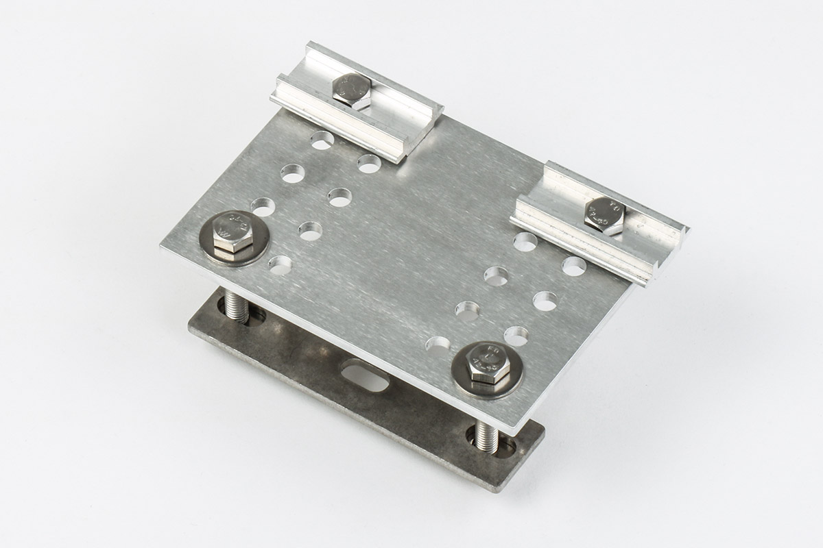 Dachzelt Adapterplatte mit Schiebeplatten Dachzelt Adapterplatte mit Schiebeplatten