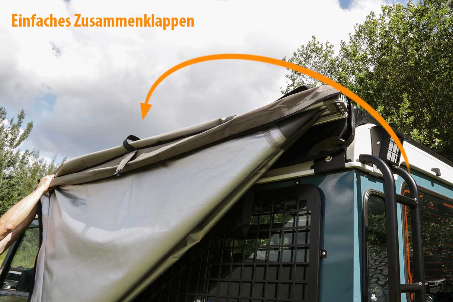 Roof Lodge Evolution2, 270° Markise Roof Lodge Evolution2, 270° Markise