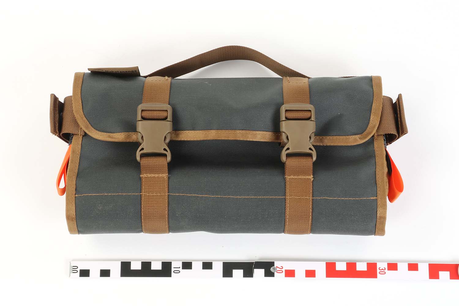 Maße, Rolltasche mit 7 Gewürzbehältern Maße, Rolltasche mit 7 Gewürzbehältern