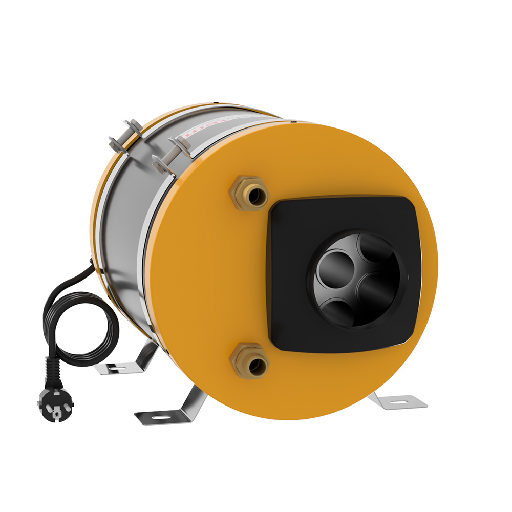 Ansicht Rückseite, Boiler für 9 Liter Wasser, 230V/500W Ansicht Rückseite, Boiler für 9 Liter Wasser, 230V/500W