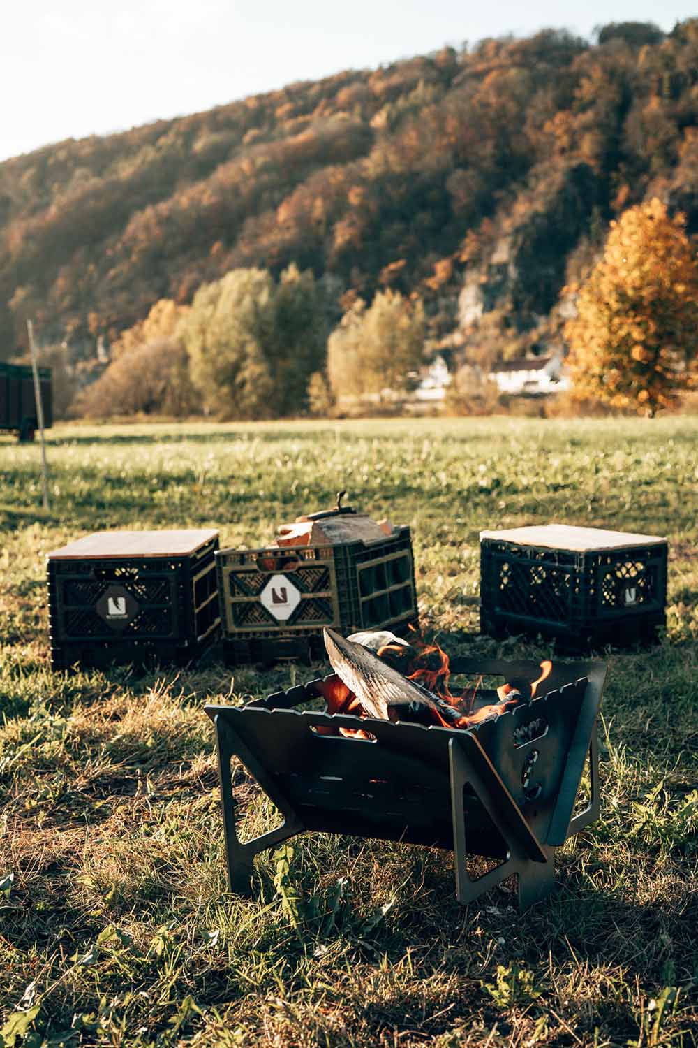 Campinggrill, Feuerschale Campinggrill, Feuerschale