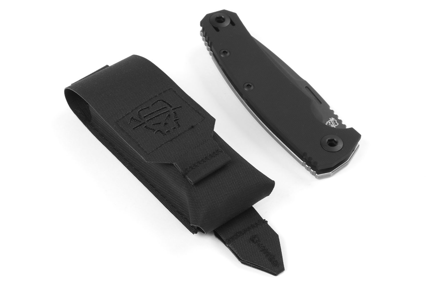 Klappmesser, Oberland Arms, G10, schwarz, inkl. Tasche