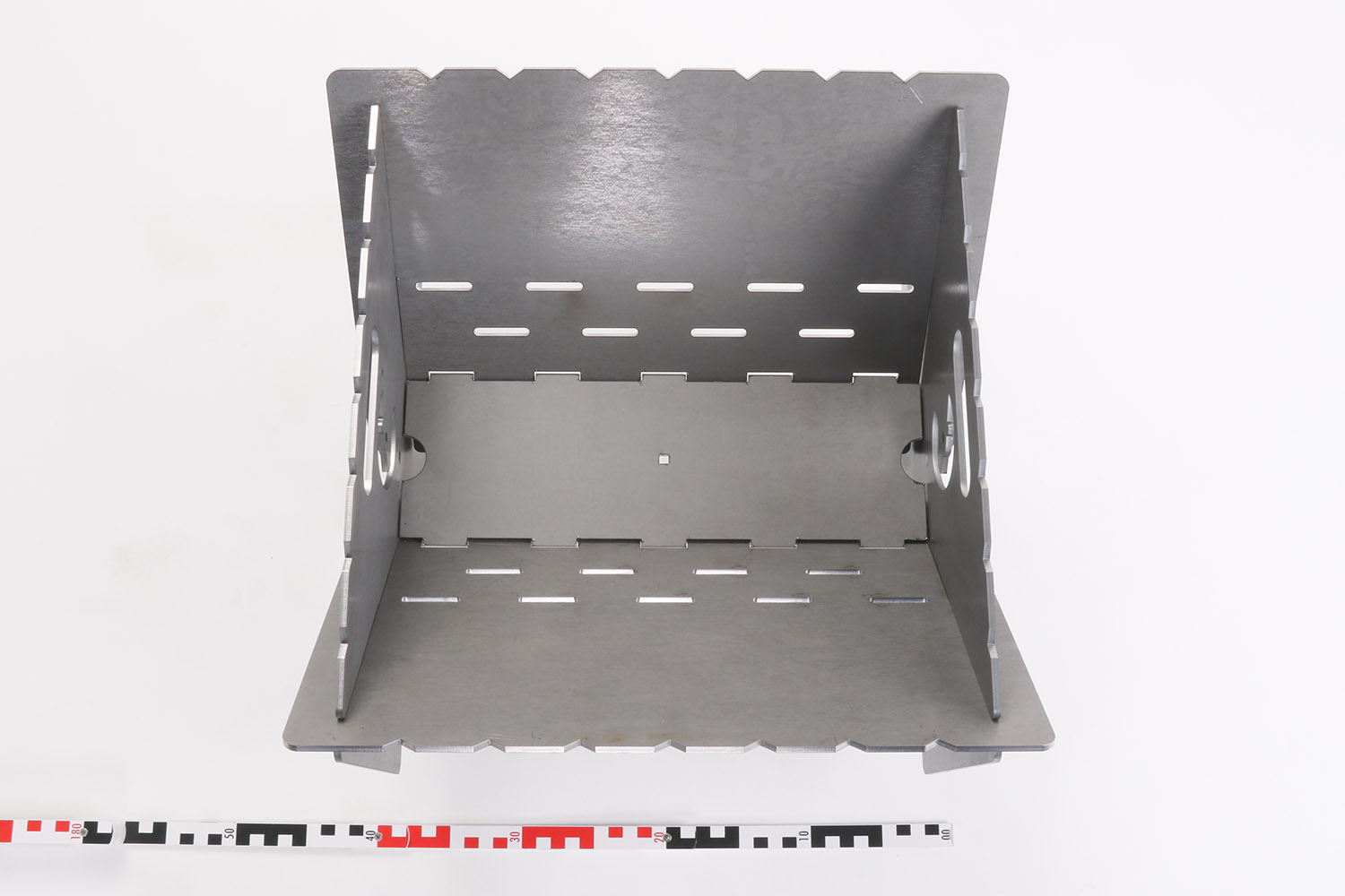 Carbon Stahl Feuerschale, Grill, Stecksystem-Grill, Ansicht von Oben Carbon Stahl Feuerschale, Grill, Stecksystem-Grill, Ansicht von Oben