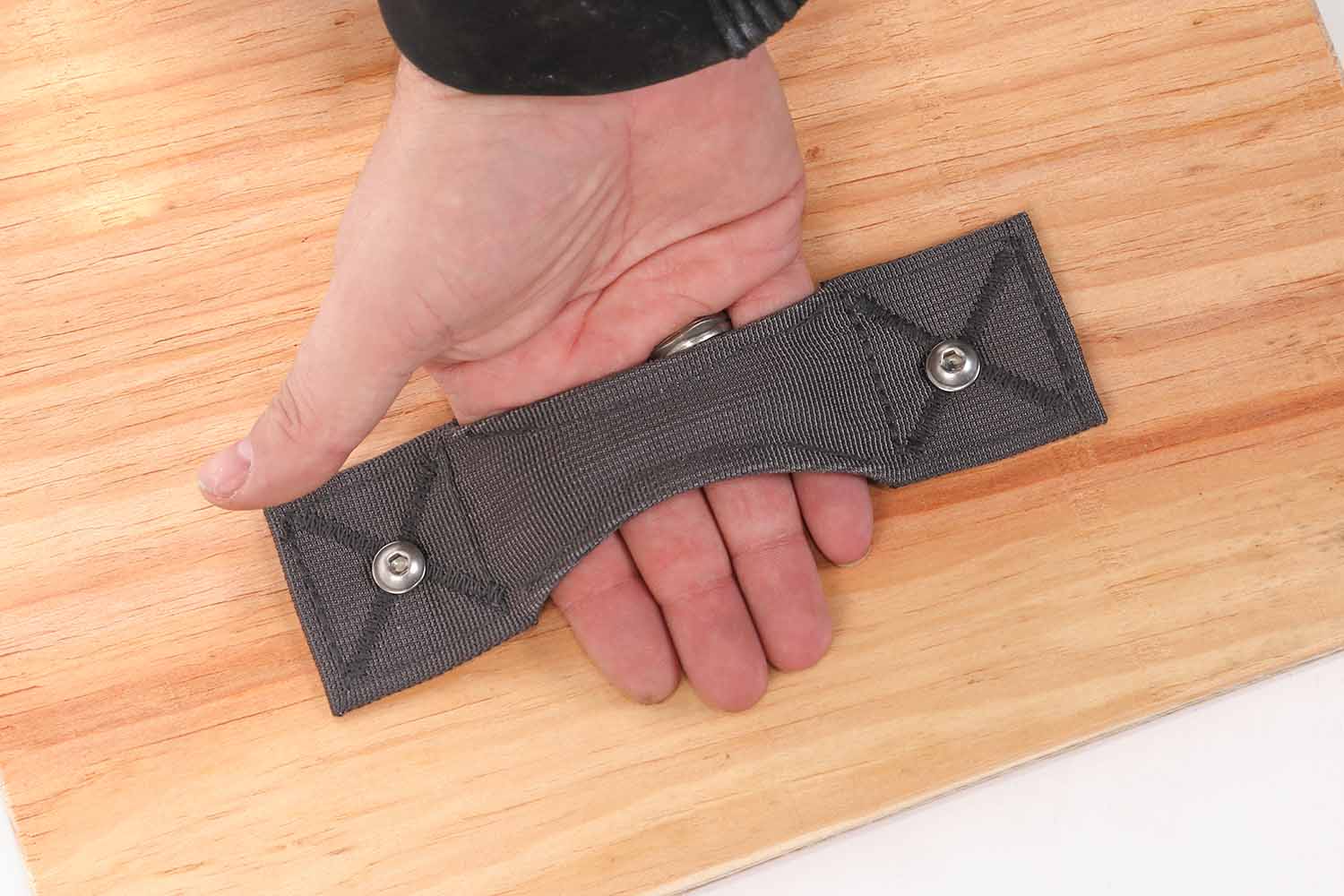 Griff, Nylon, grau, Größe M Griff, Nylon, grau, Größe M