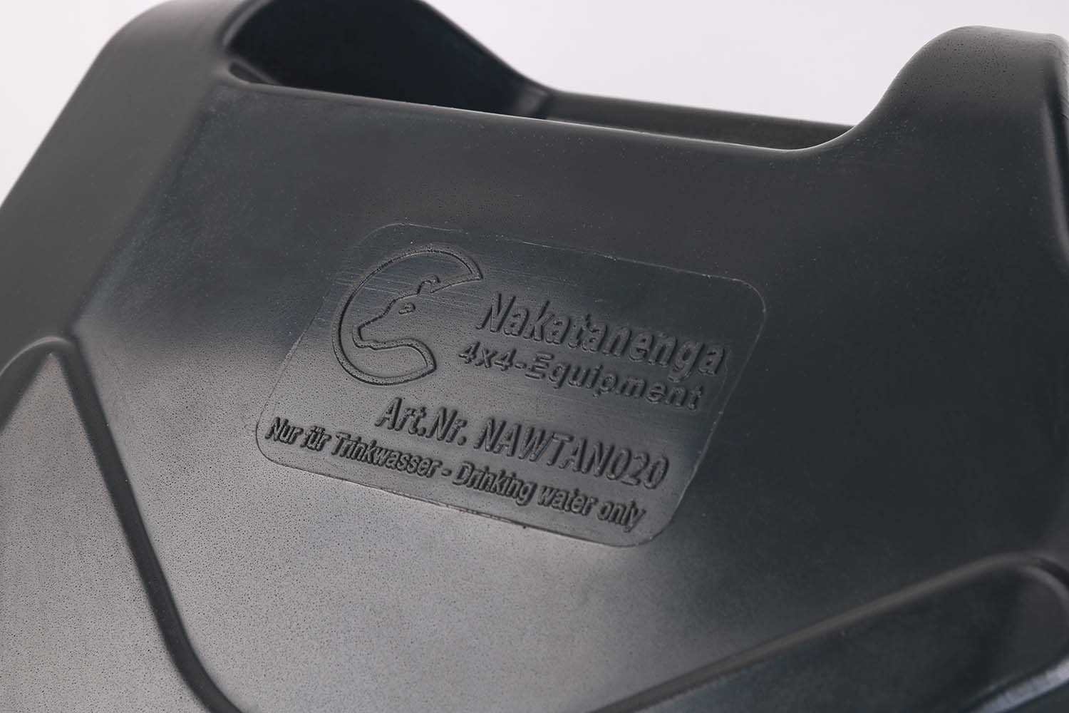 Detailaufnahme, Kunststoffkanister 20l Detailaufnahme, Kunststoffkanister 20l