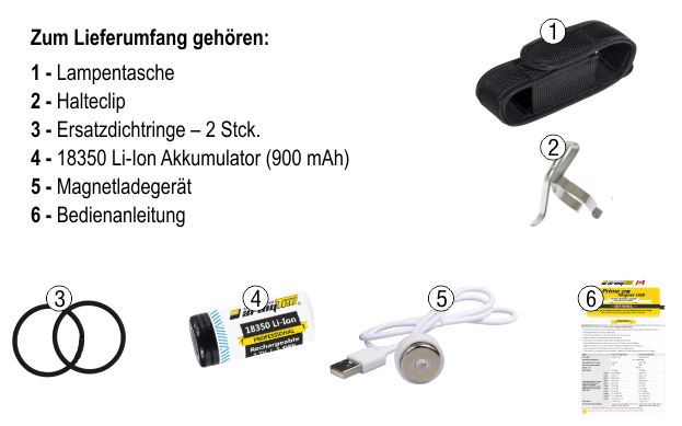 ARMYTEK PRIME C1 Magnet Taschenlampe, Set ARMYTEK PRIME C1 Magnet Taschenlampe, Set