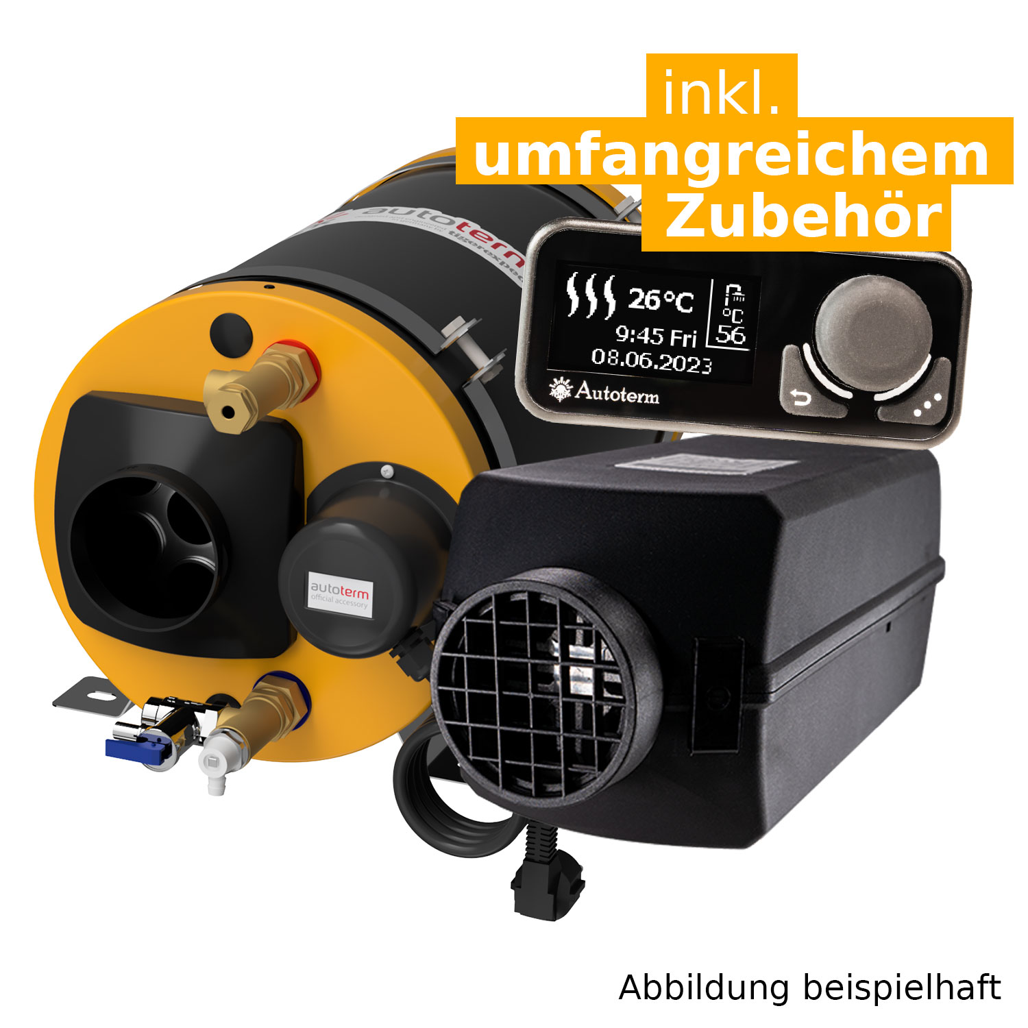 Warmduscher Kit 2.0 Autoterm Air 2D 12V Warmduscher Kit 2.0 Autoterm Air 2D 12V