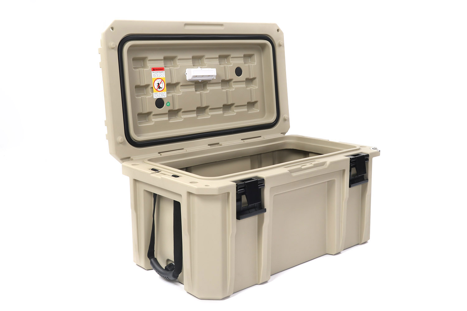 Staubox, wasserdicht, sandfarben, 90 Liter