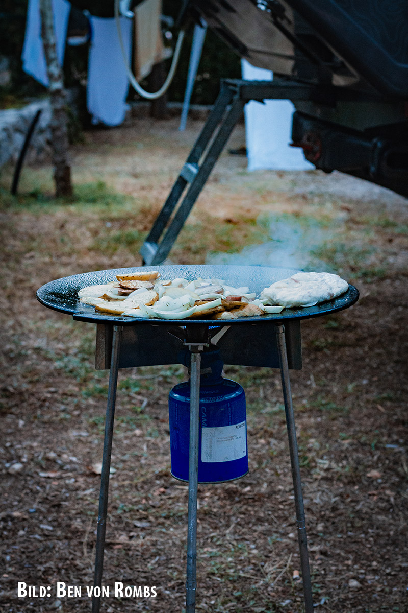 Anwendungsbeispiel, Grillplatte, prepper, blackout Anwendungsbeispiel, Grillplatte, prepper, blackout