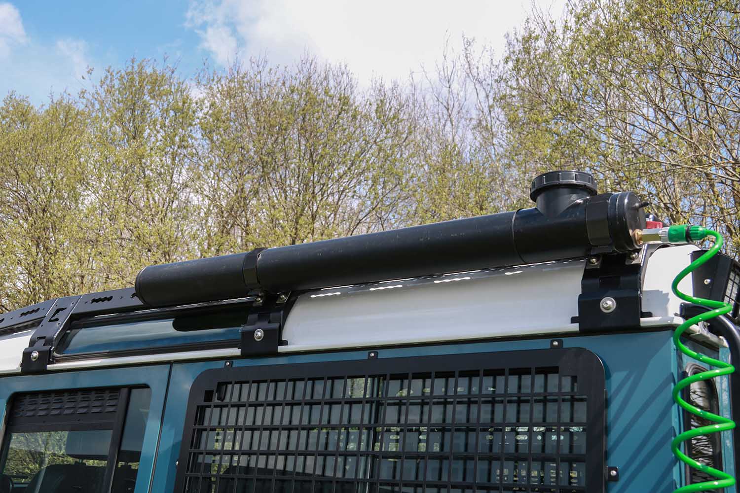 Campingdusche, Showertube, für Cargo Bear oder andere Dachträger Campingdusche, Showertube, für Cargo Bear oder andere Dachträger