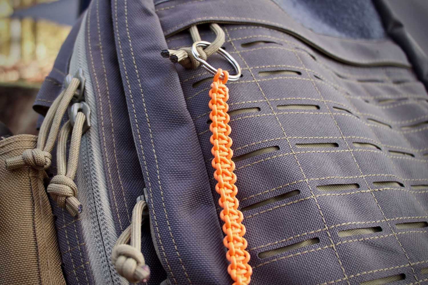 Anwendungsbeispiel, Survival Schnur geknüpft Anwendungsbeispiel, Survival Schnur geknüpft
