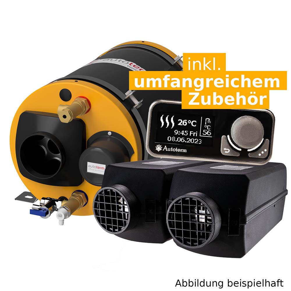 Warmduscher Kit 2.0 Autoterm Air 2D 12V, mit 2x2kw 12V