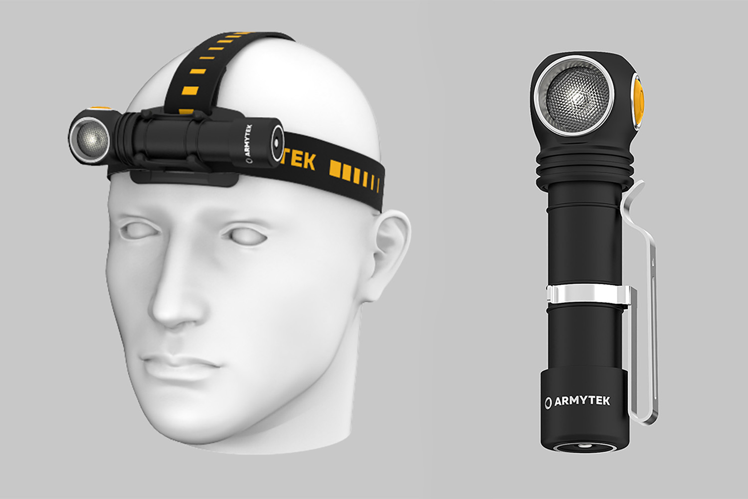 ARMYTEK WIZARD C2 MAGNET USB, Taschenlampe, auch als Stirnlampe verwendbar ARMYTEK WIZARD C2 MAGNET USB, Taschenlampe, auch als Stirnlampe verwendbar