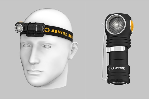 ARMYTEK WIZARD C1 PRO MAGNET USB, Taschenlampe, auch als Stirnlampe verwendbar