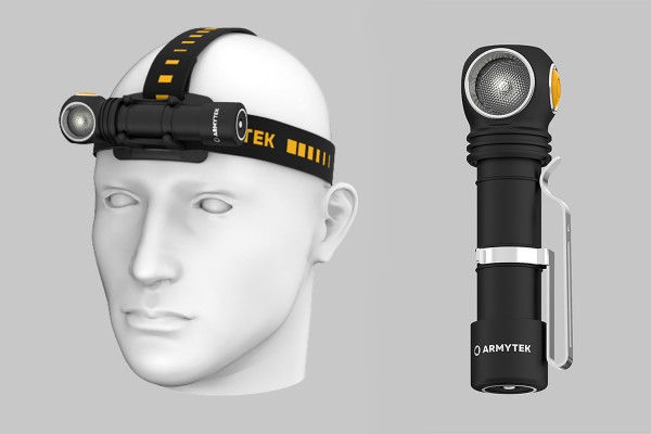 ARMYTEK WIZARD C2 MAGNET USB, Taschenlampe, auch als Stirnlampe verwendbar