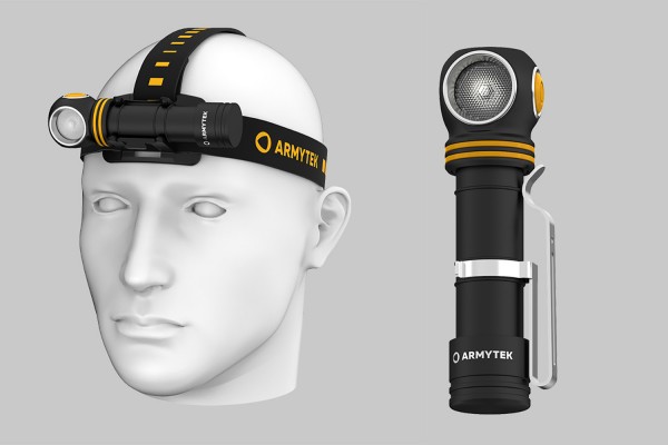 ARMYTEK ELF C2 MICRO USB, Taschenlampe, auch als Stirnlampe verwendbar
